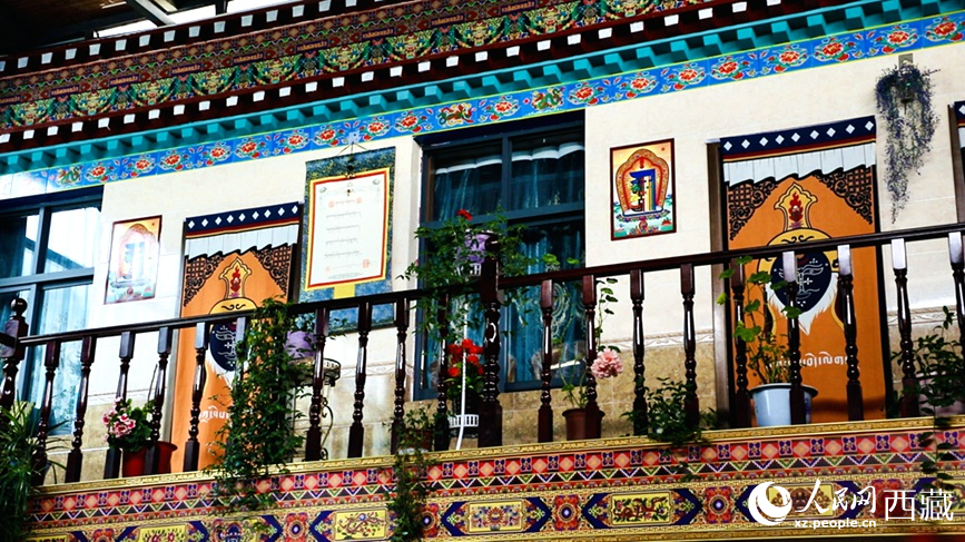 米瑪央吉家庭旅館 。人民網(wǎng)記者 次仁羅布攝