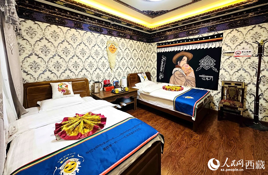 米瑪央吉家庭旅館。人民網(wǎng)記者 次仁羅布攝