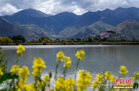 西藏拉魯濕地秋意漸濃